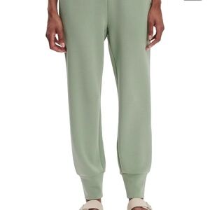 Varley Sage Green Slim Cuff Pants